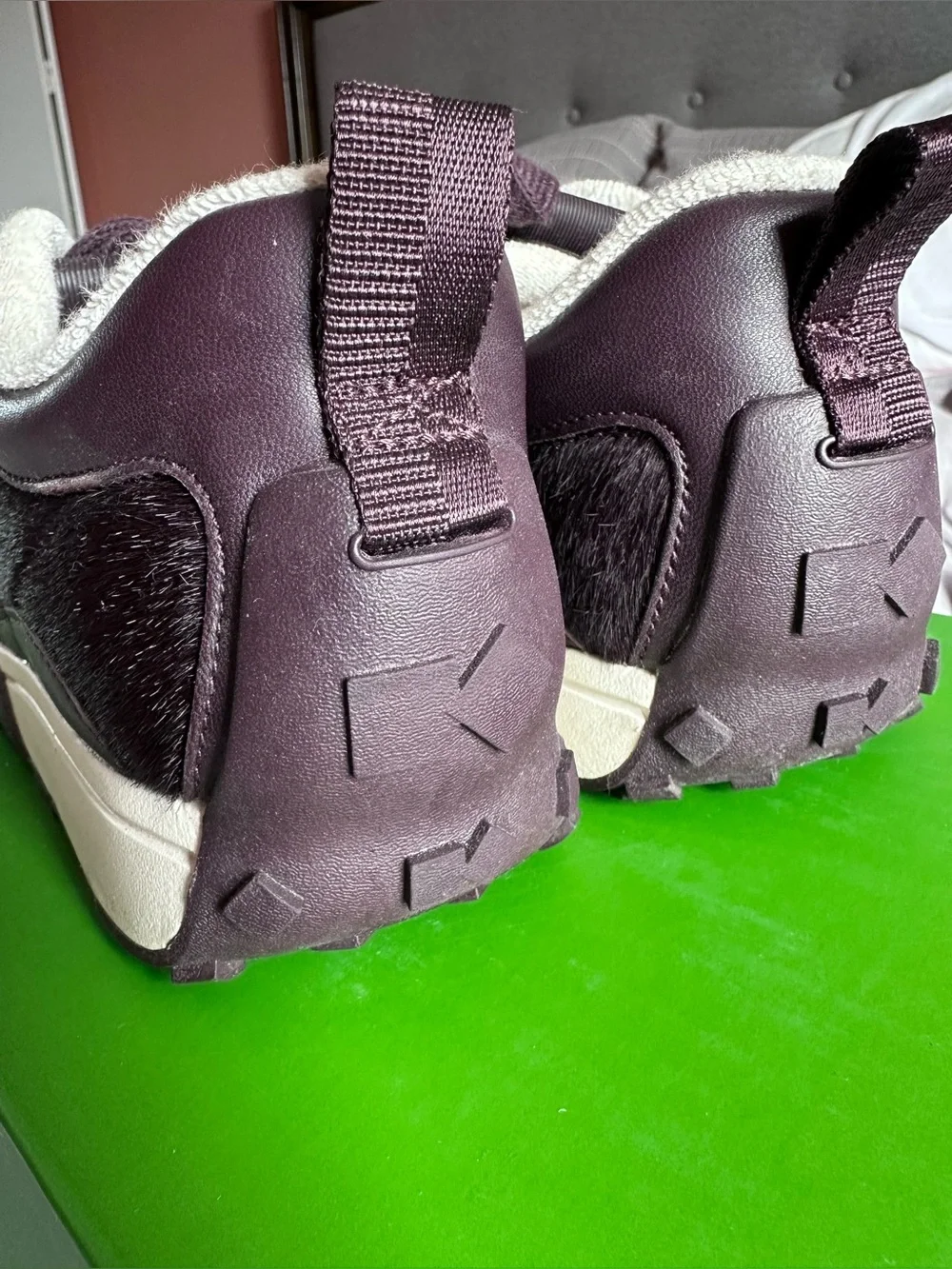 Kate Spade K As In Kate Runner Haircalf Sneakers Blackberry Jam